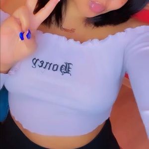 SMALL “HONEY” Crop Top